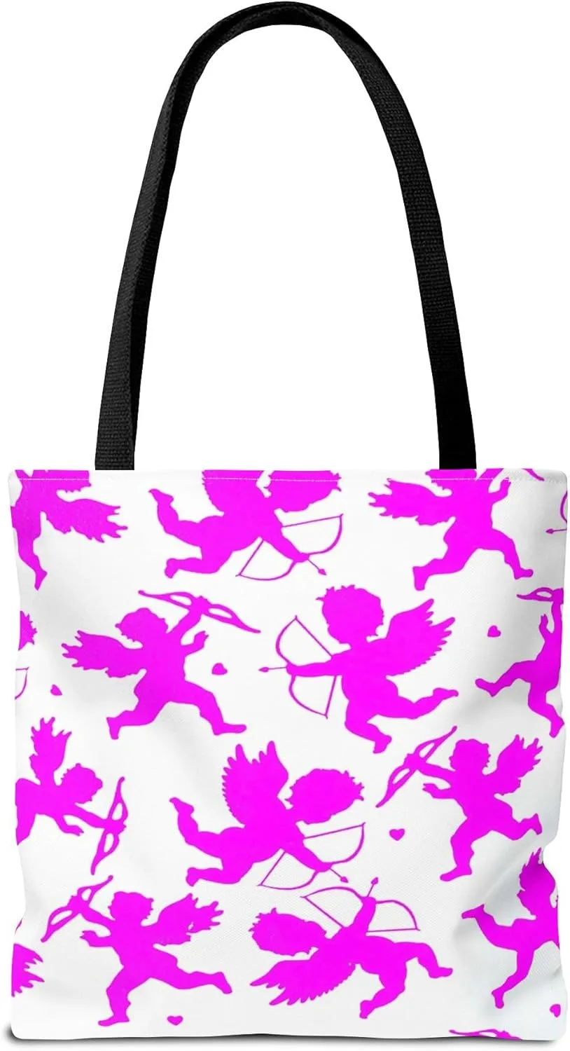 Pink Cupids Shopping Tote Bag 16' x 16"