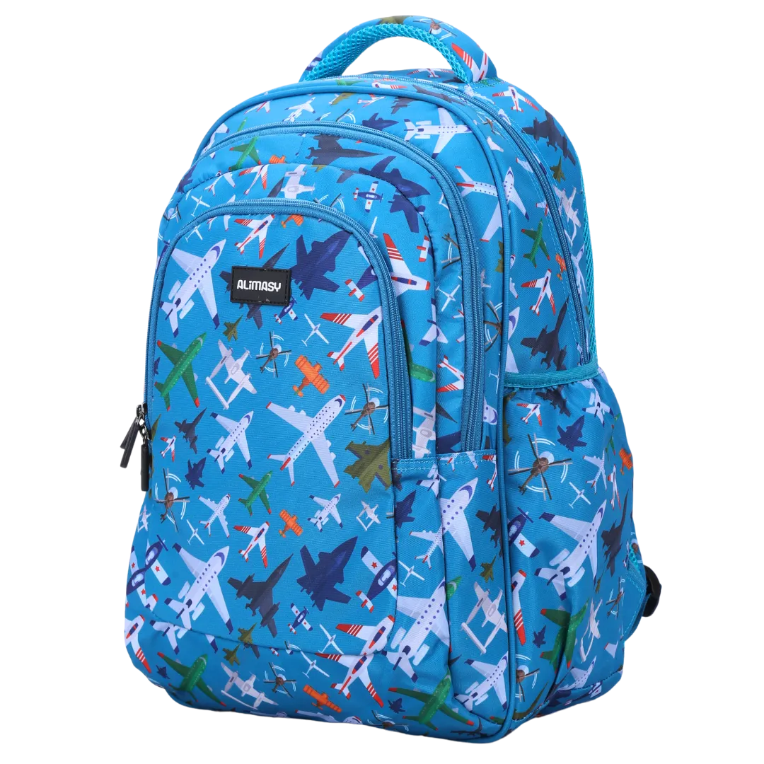 Planes & Aircraft Large School Backpack