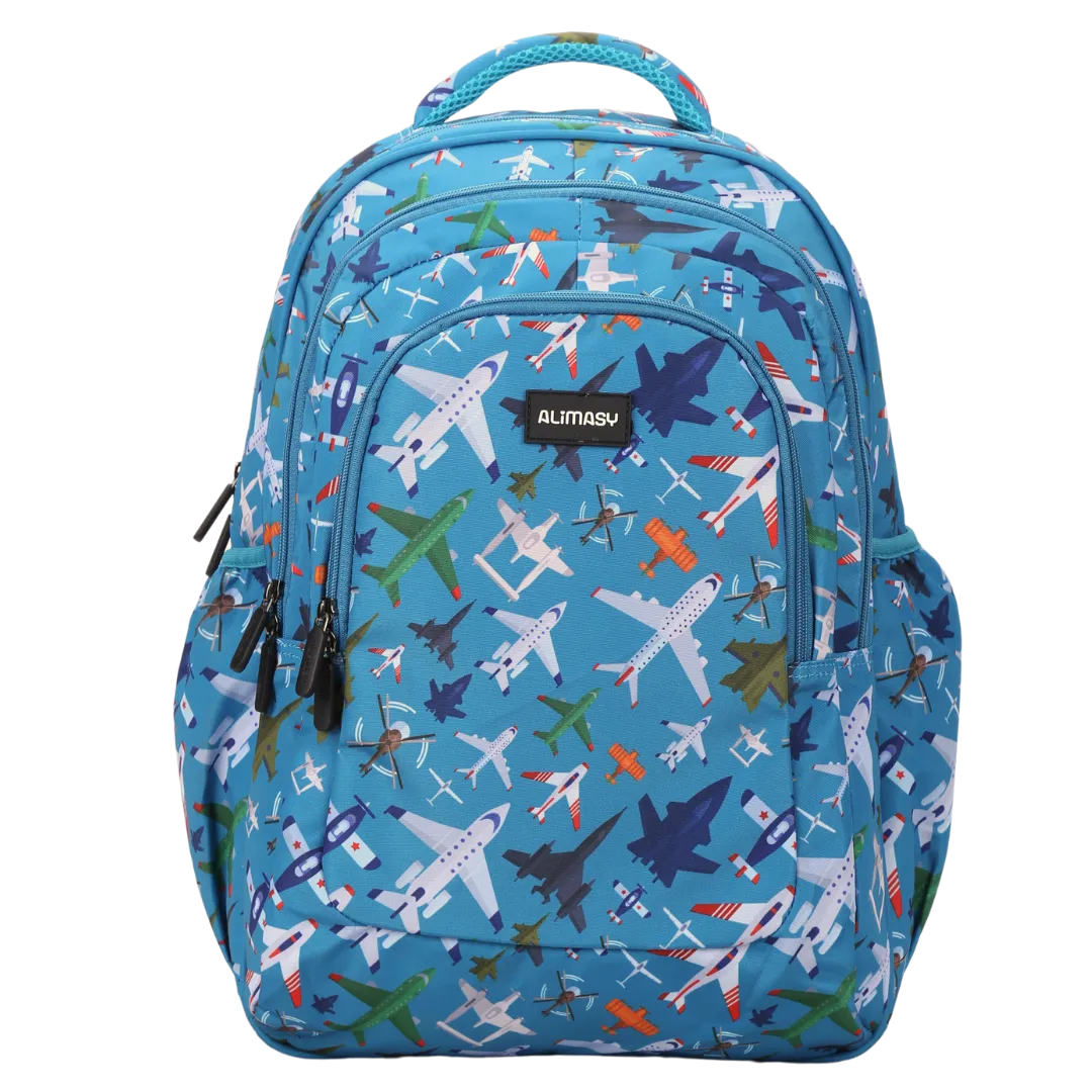 Planes & Aircraft Large School Backpack