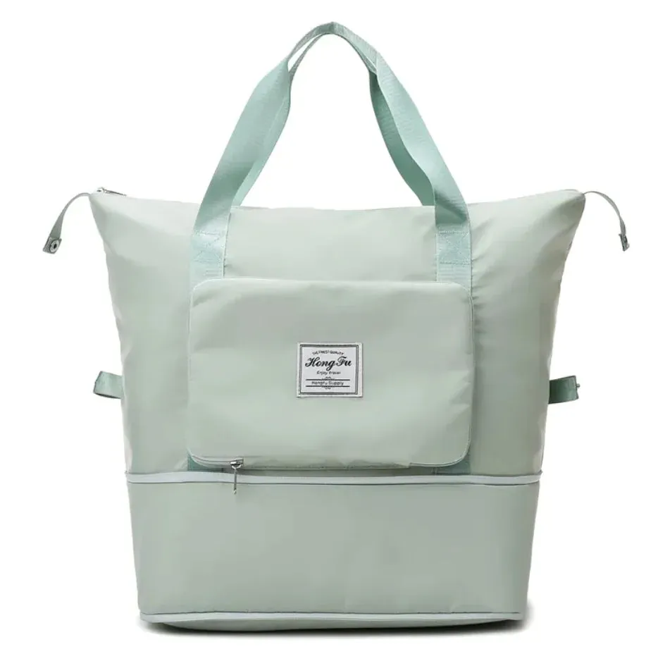 Portable Sports Shoulder Bag with Dry and Wet Separation