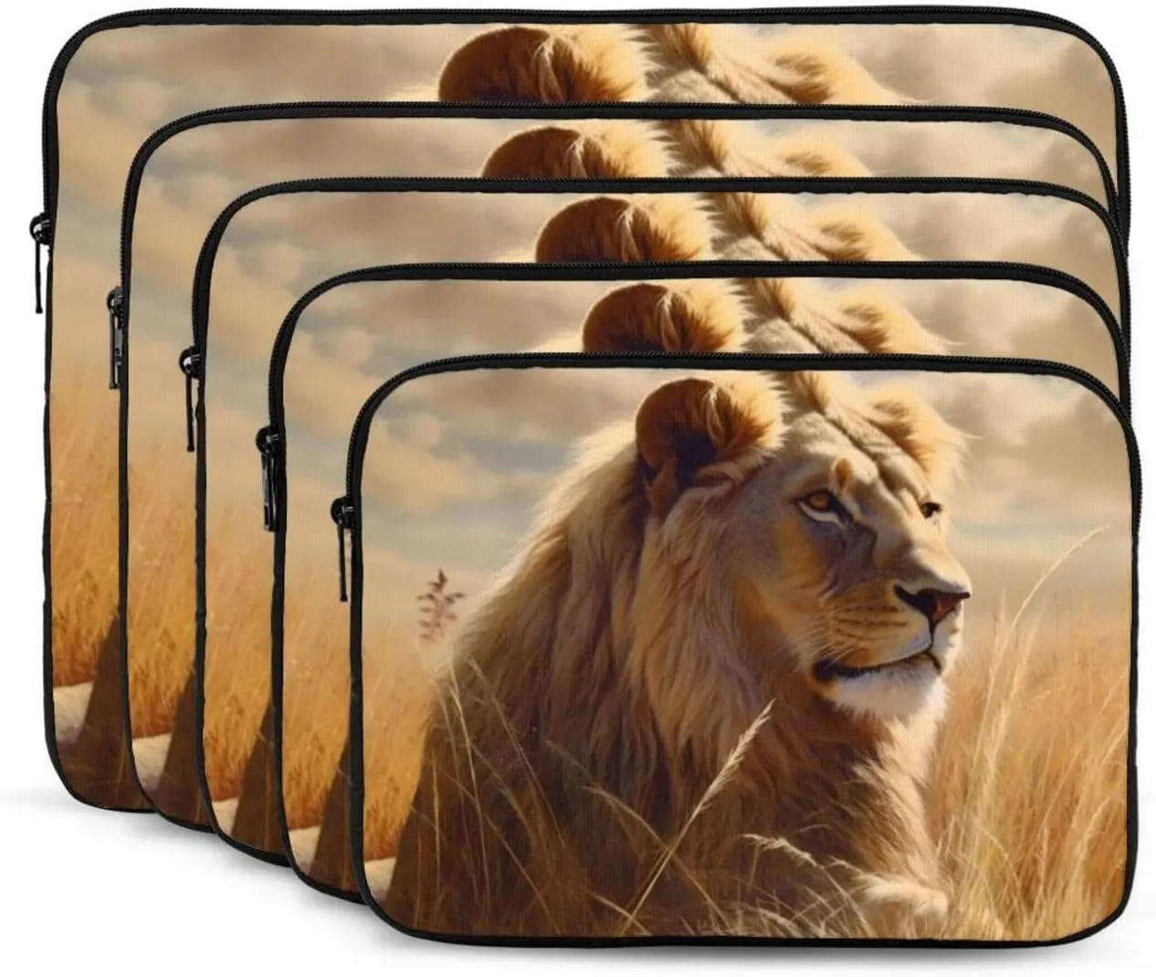 Prairie Lion Laptop Sleeve Bag 10 Inch Waterproof Shockproof Laptop Case Bag Lightweight Tablet Travel Cover Computer Skin Bag Tablet Carrying Case