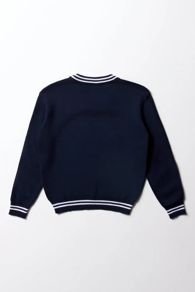 Primary School Long Sleeve Jersey Navy