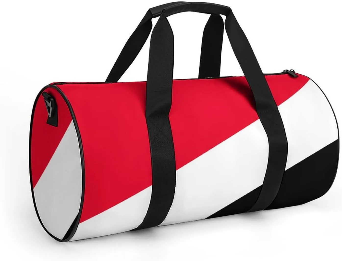 Principality Sealand Flag Sports Duffel Bag for Men Women with Shoe Compartment Gym Weekender Tote