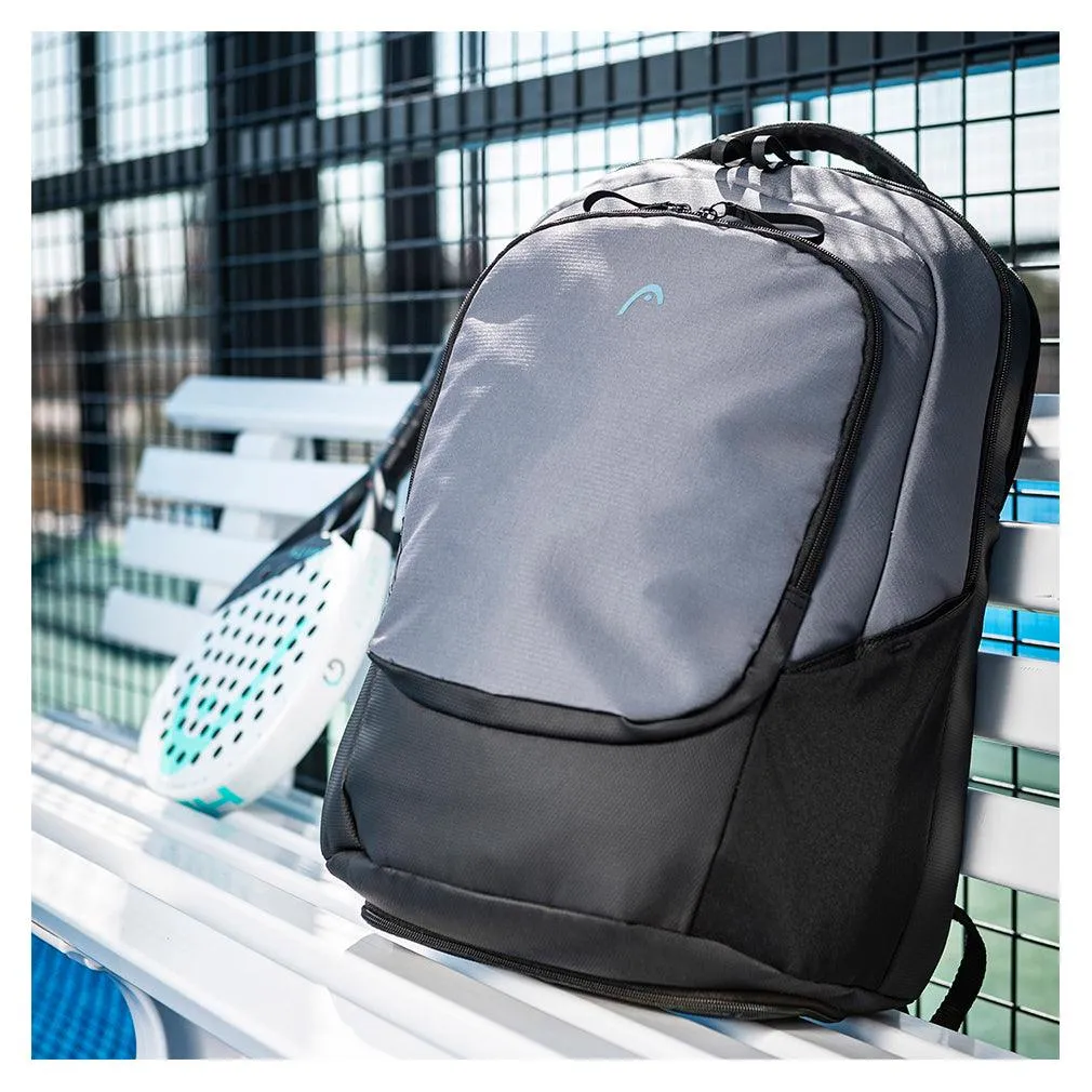 Pro X Tennis Backpack (30L) Black and Dark Grey