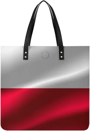 Pu Leather Tote Women Weekender Bag Shopping Handbag Travel Purse