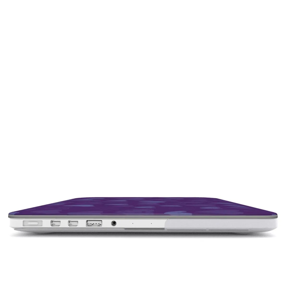 Purple Hearts MacBook Case