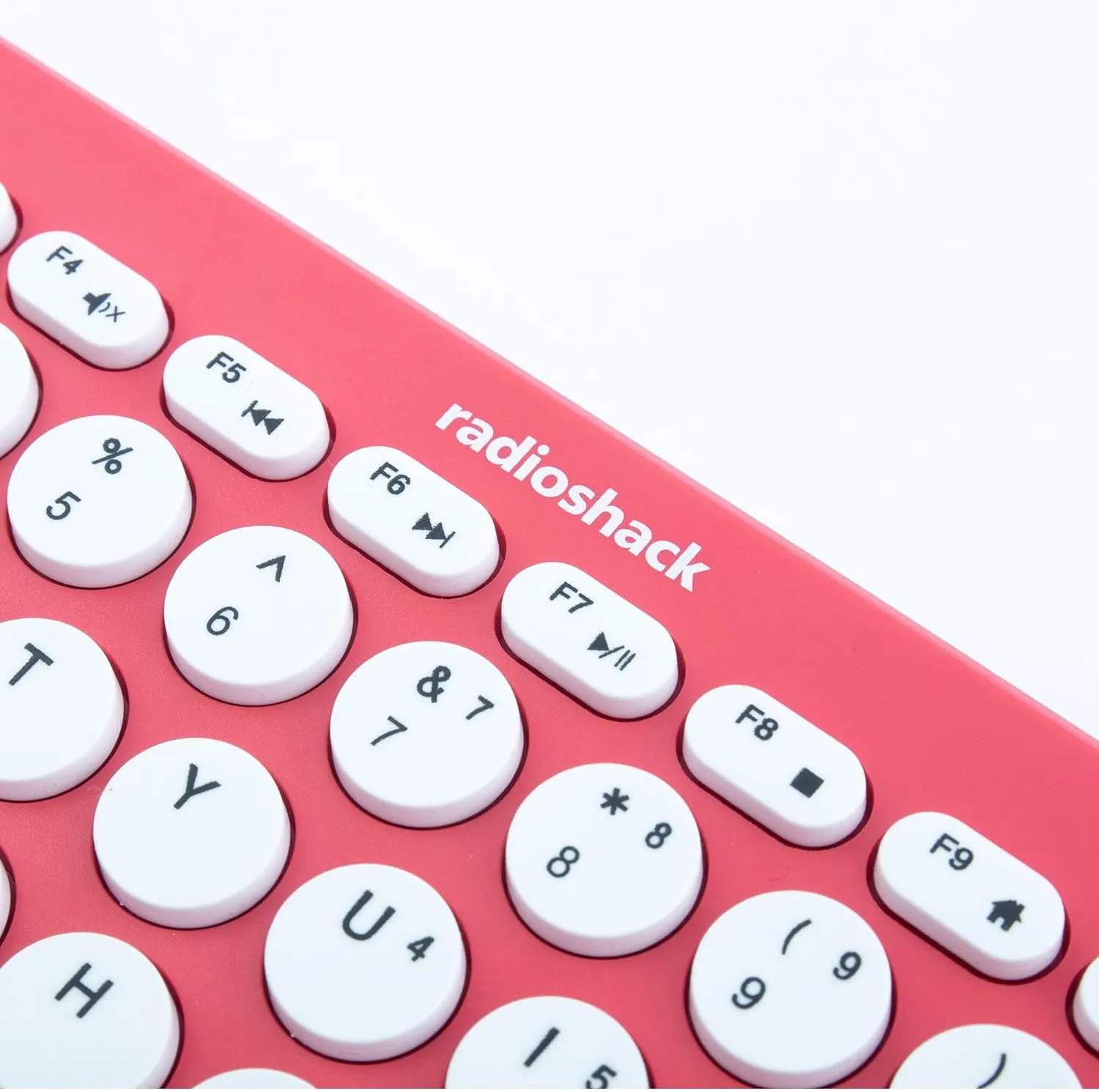 RadioShack Wireless Keyboard & Mouse Combo 2.4 G (Pink)