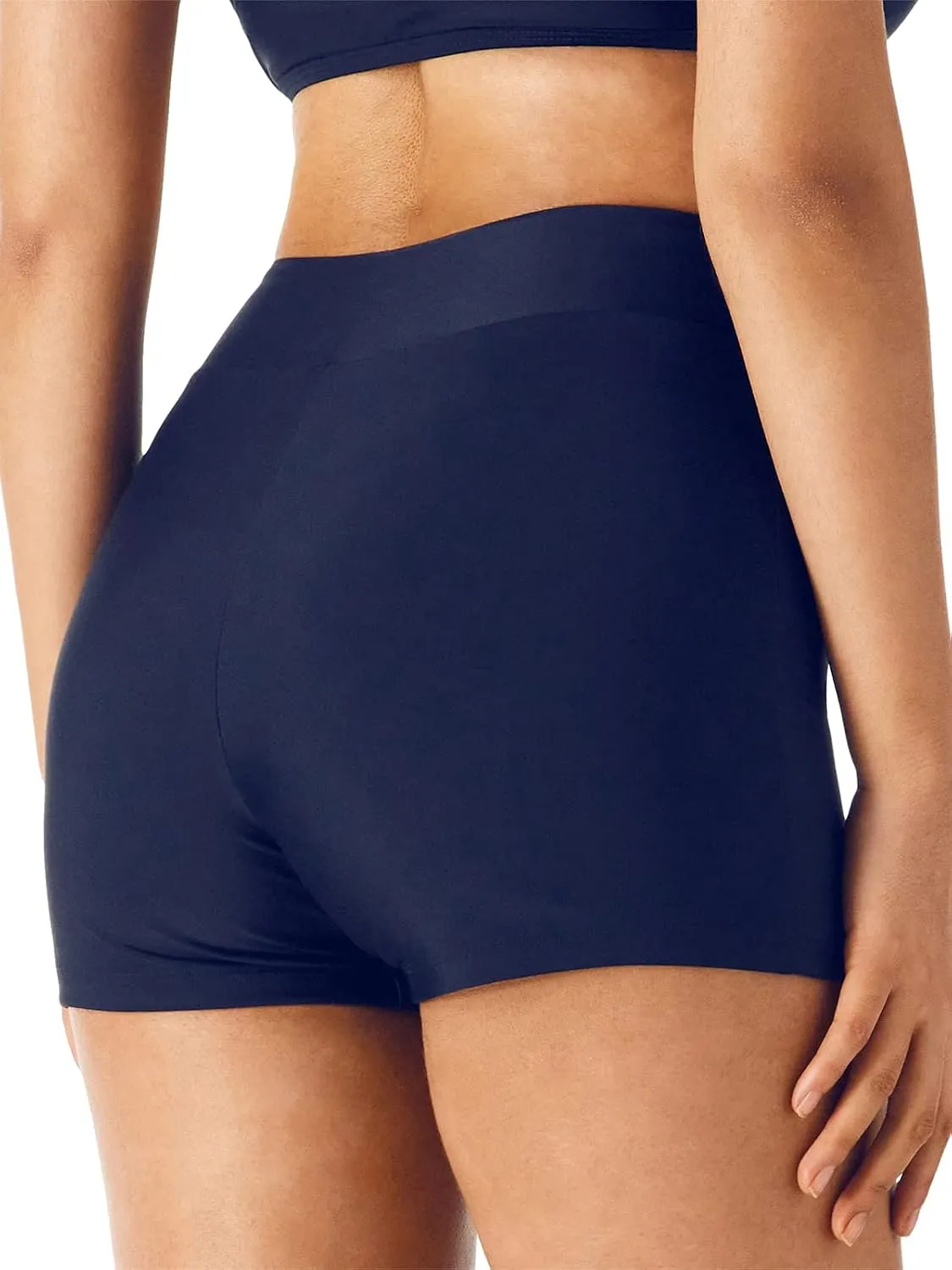 RELLECIGA Women's High Waisted Board Shorts Boyshorts Swim Bottoms Swim Shorts Women