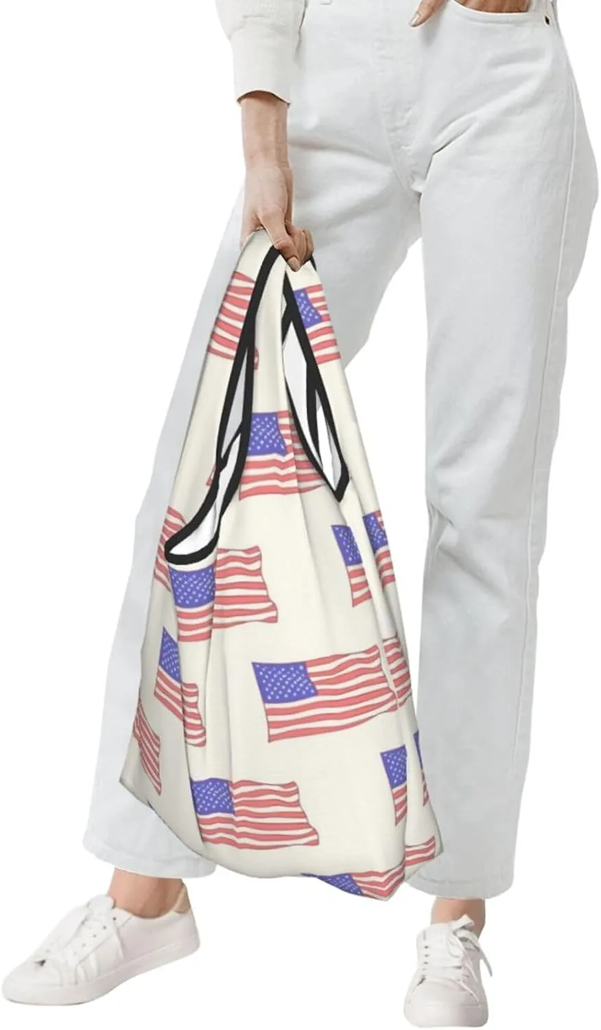 Reusable Grocery Shopping Bags Foldable, Suitble Shopping Holiday Trip, Mother's Day for Mom Cupcakes