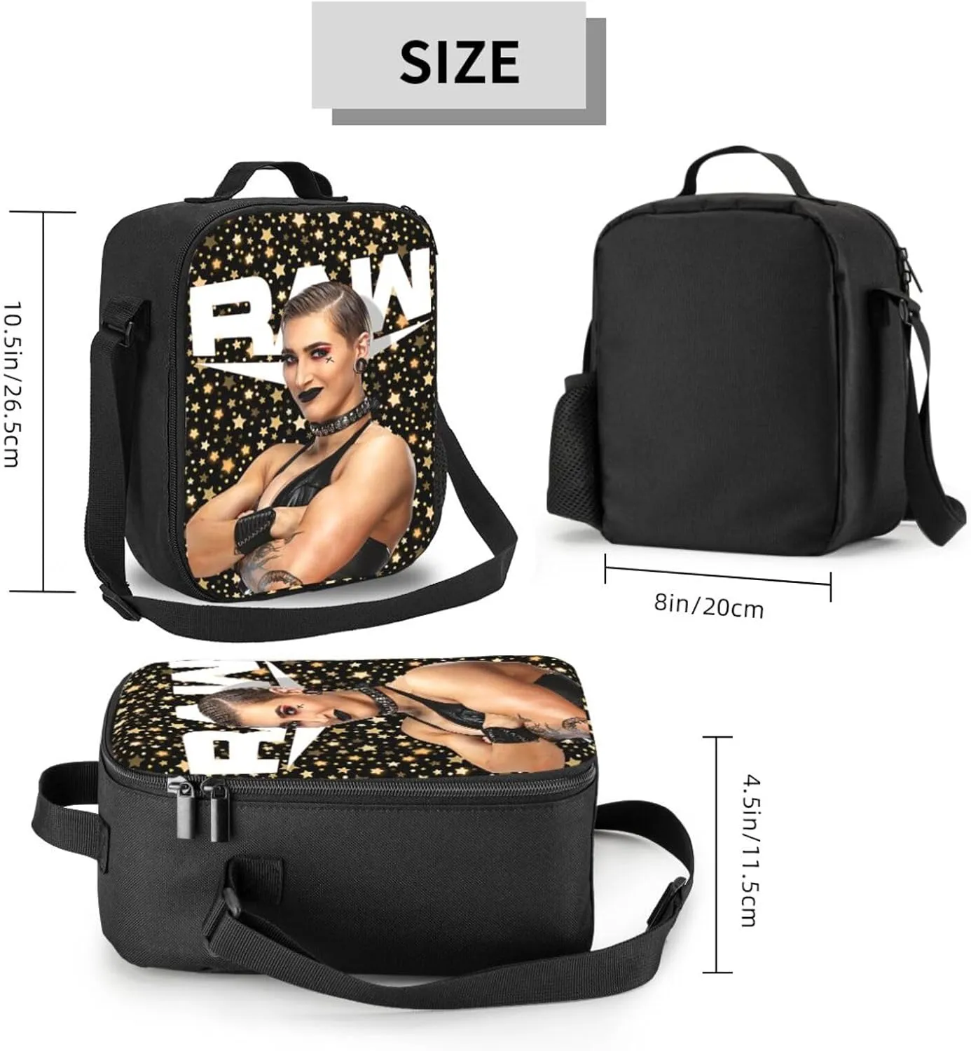 Rhea Star Ripley shopping bag, suitable for work and daily travel, can be carried on one shoulder