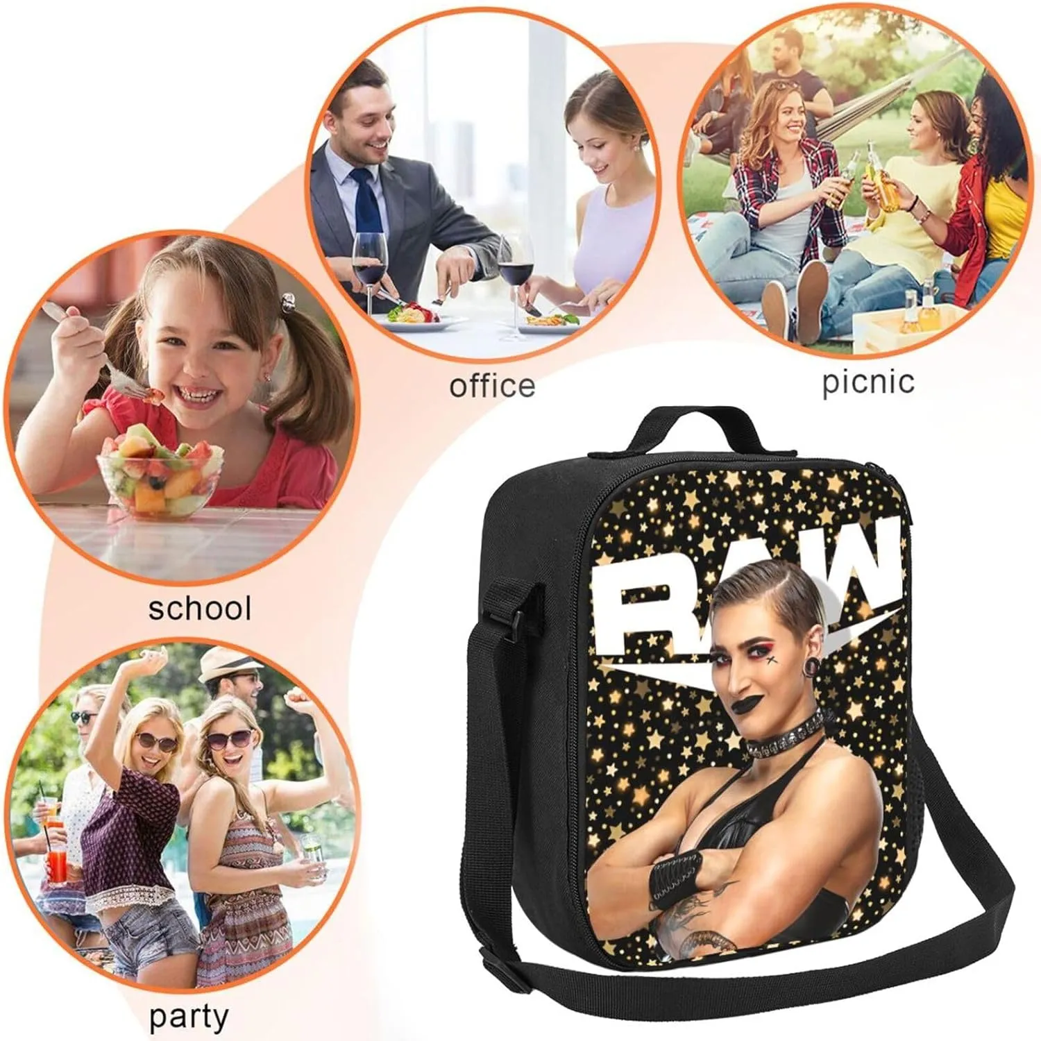 Rhea Star Ripley shopping bag, suitable for work and daily travel, can be carried on one shoulder
