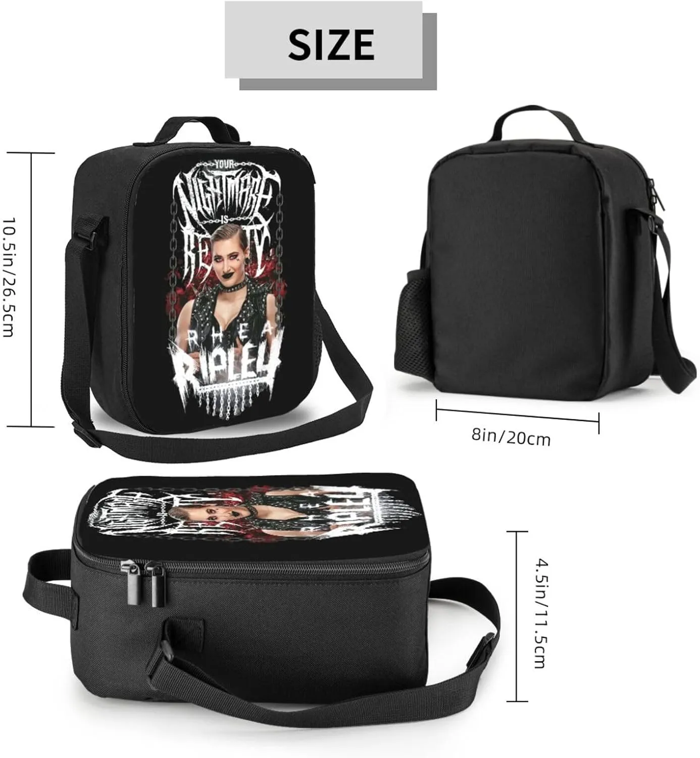 Rhea Star Ripley shopping bag, suitable for work and daily travel, can be carried on one shoulder