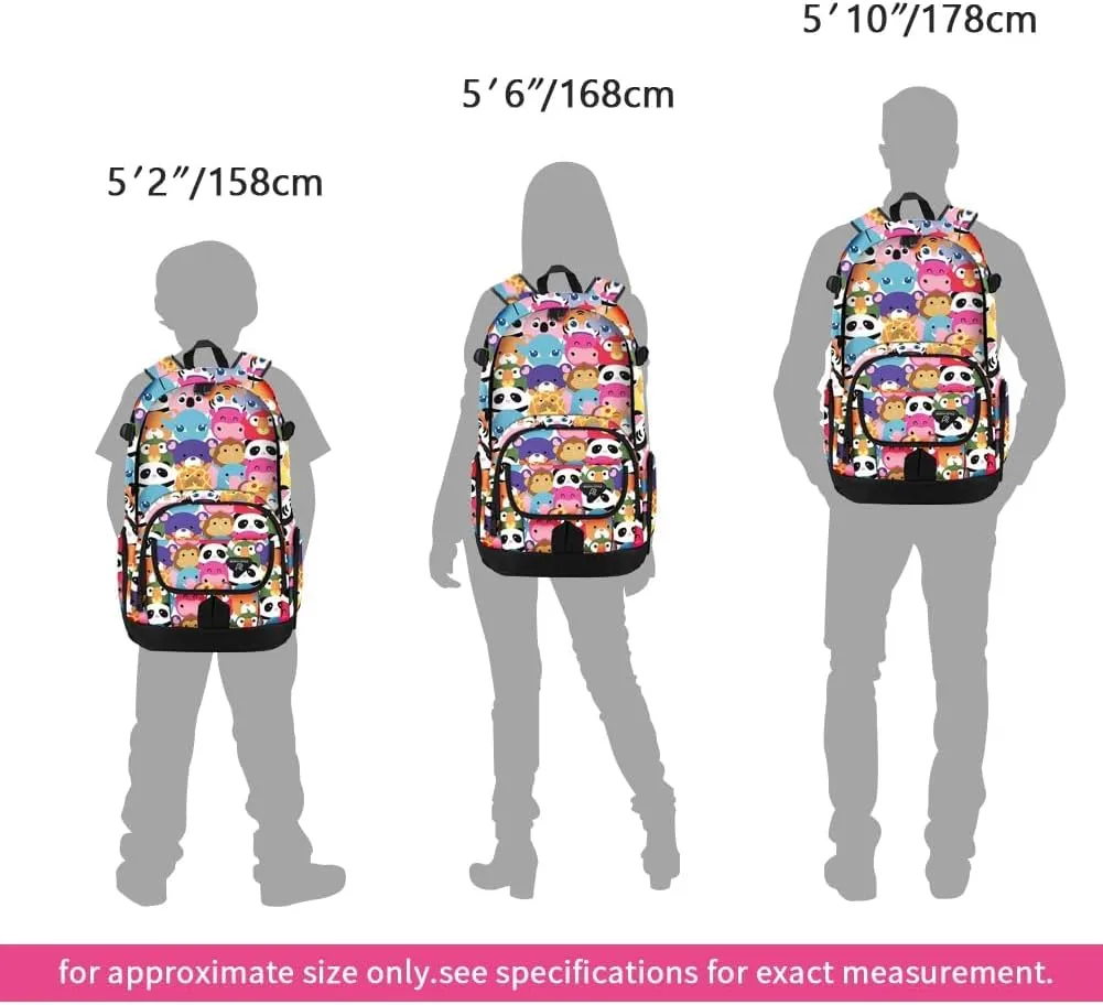 rickyh style School Backpack Travel Bag for Men & Women Lightweight College Back Pack with Laptop Compartmen