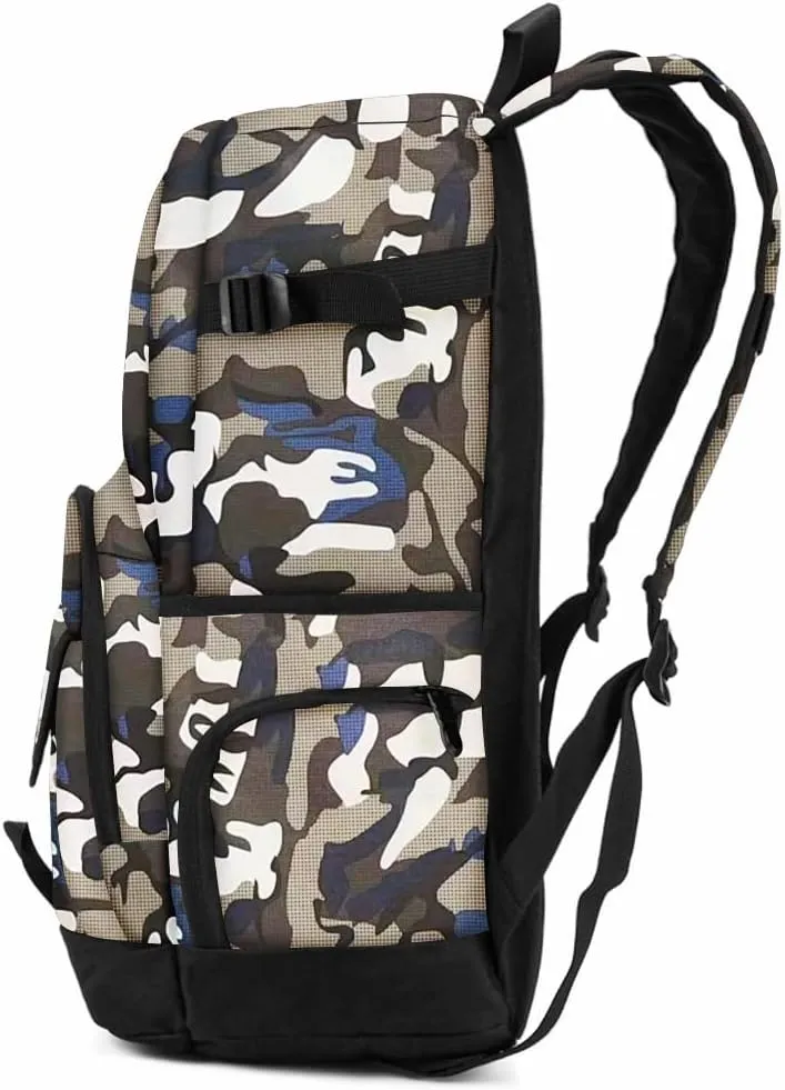 rickyh style School Backpack Travel Bag for Men & Women Lightweight College Back Pack with Laptop Compartmen
