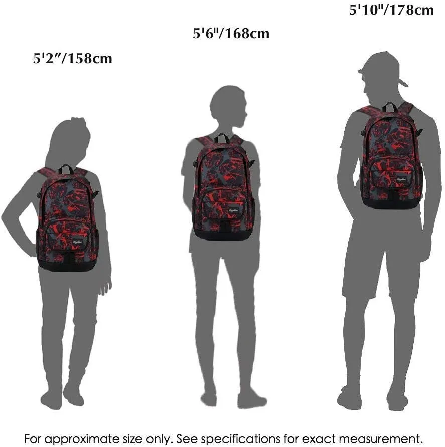 rickyh style School Backpack Travel Bag for Men & Women Lightweight College Back Pack with Laptop Compartmen