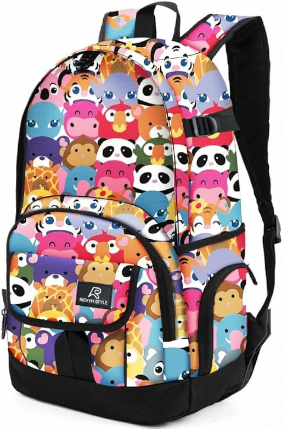 rickyh style School Backpack Travel Bag for Men & Women Lightweight College Back Pack with Laptop Compartmen