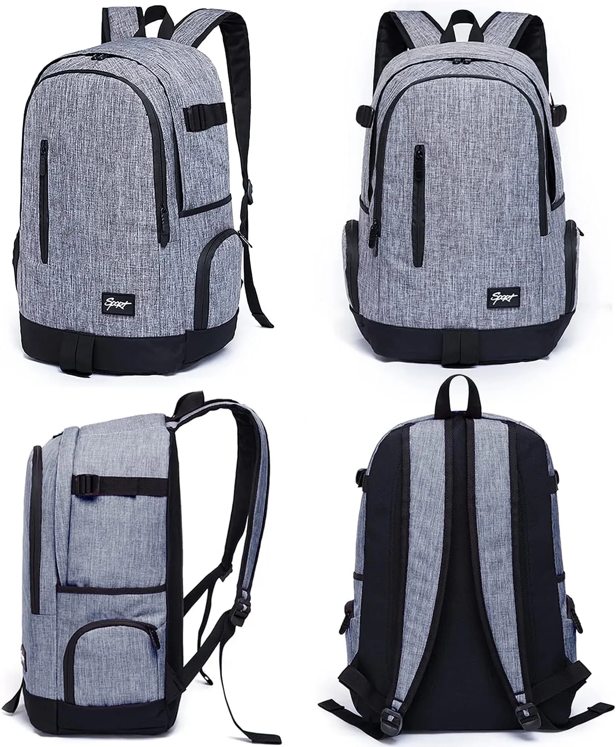 rickyh style School Backpack Travel Bag for Men & Women Lightweight College Back Pack with Laptop Compartmen