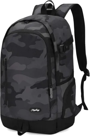 rickyh style School Backpack Travel Bag for Men & Women Lightweight College Back Pack with Laptop Compartmen