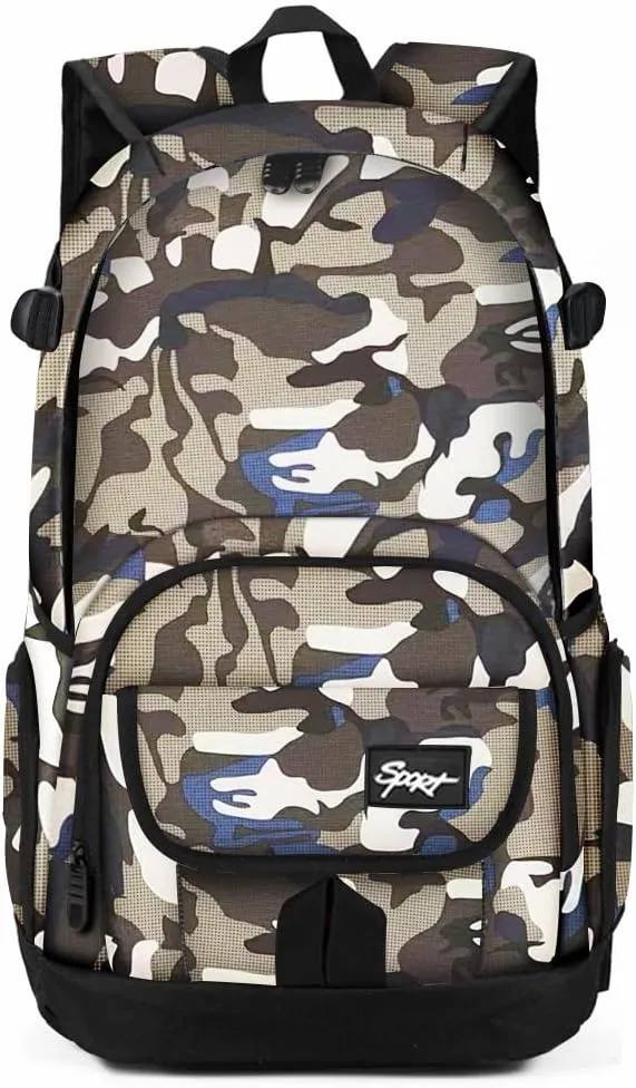 rickyh style School Backpack Travel Bag for Men & Women Lightweight College Back Pack with Laptop Compartmen