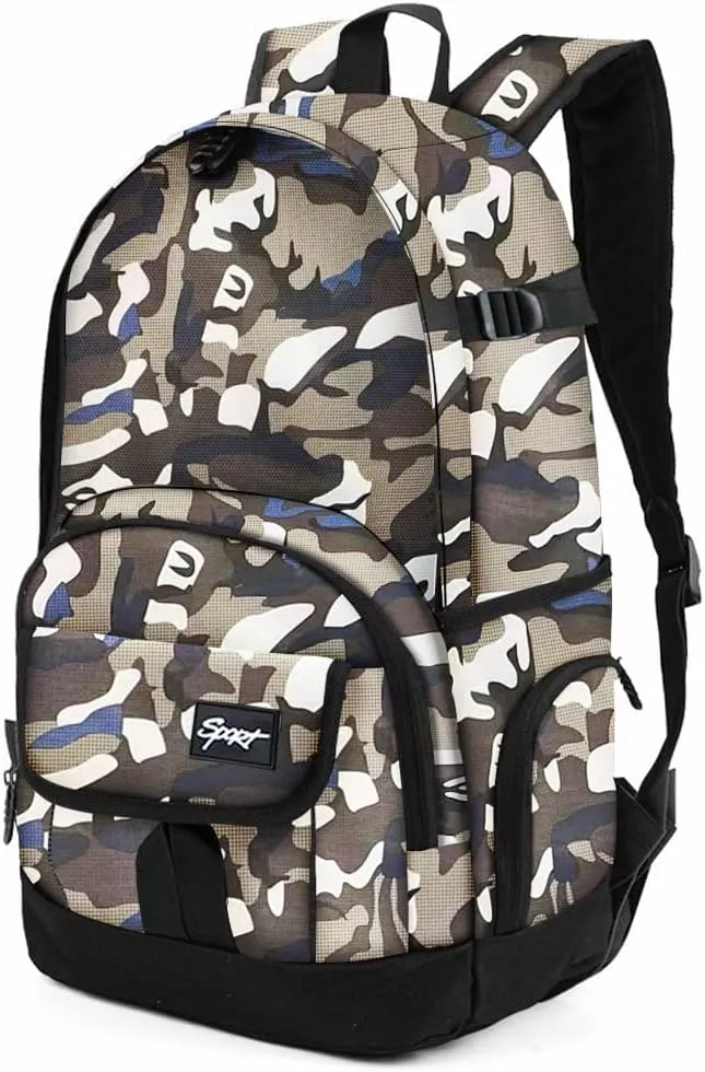 rickyh style School Backpack Travel Bag for Men & Women Lightweight College Back Pack with Laptop Compartmen