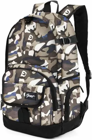 rickyh style School Backpack Travel Bag for Men & Women Lightweight College Back Pack with Laptop Compartmen