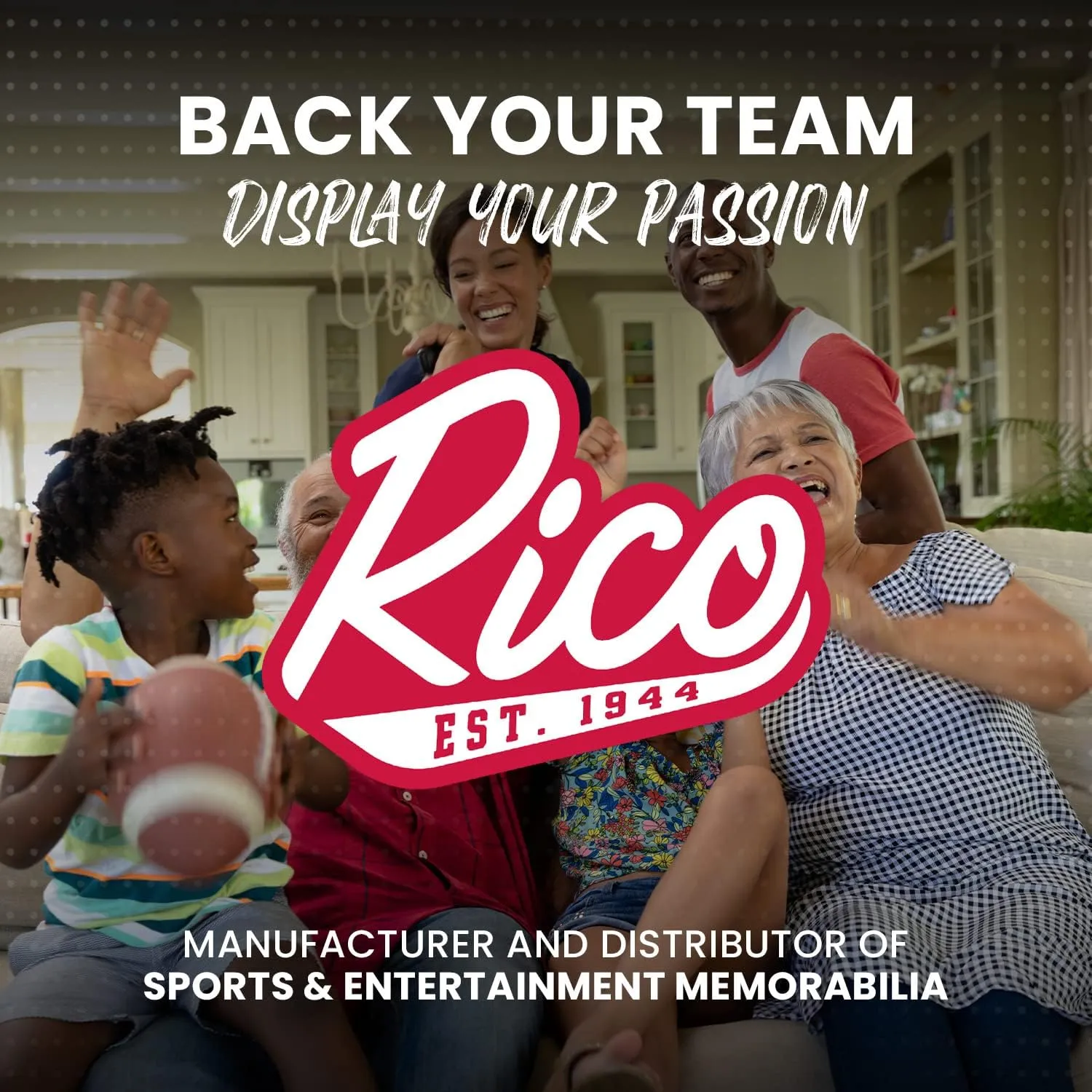 Rico Industries NCAA Unisex-Adult Retro