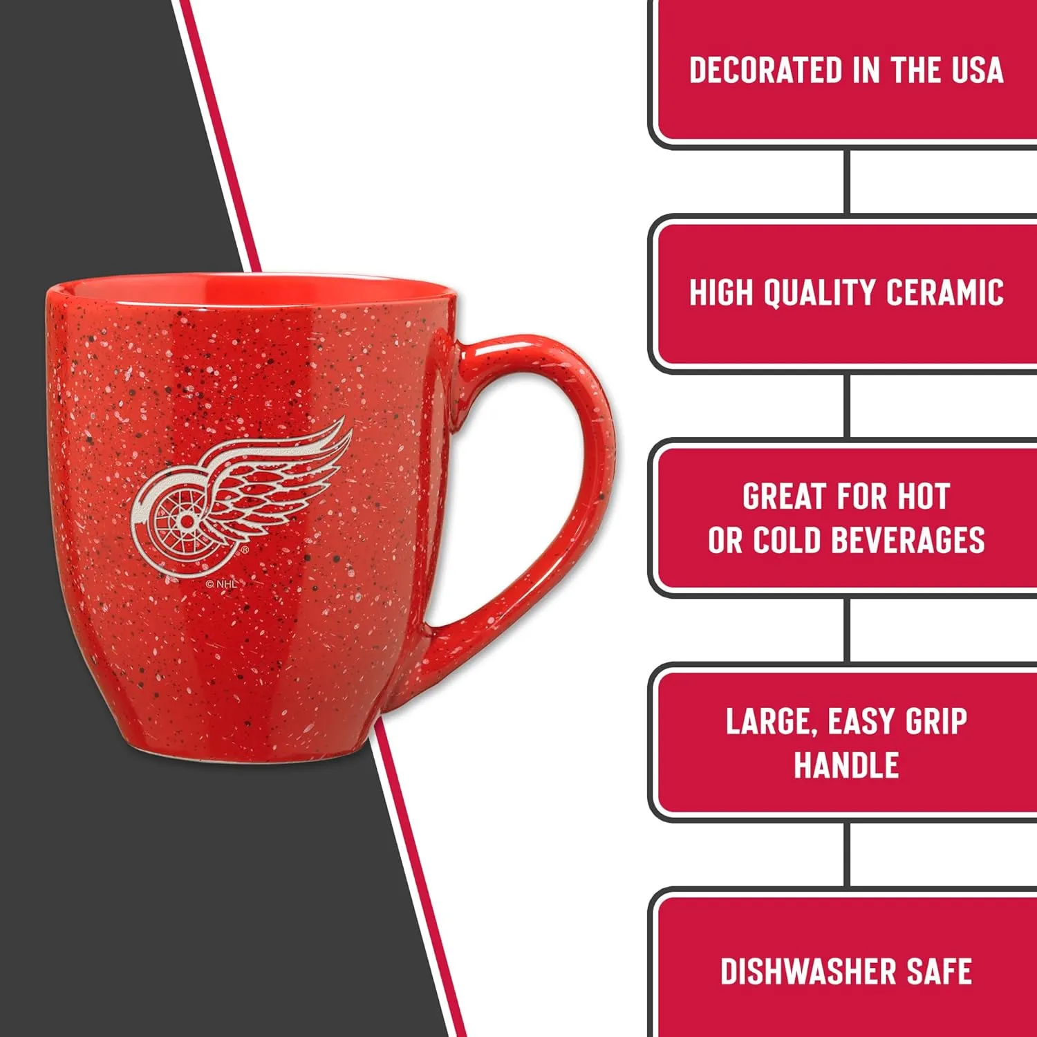 Rico Industries NHL unisex-adult Ceramic Mug