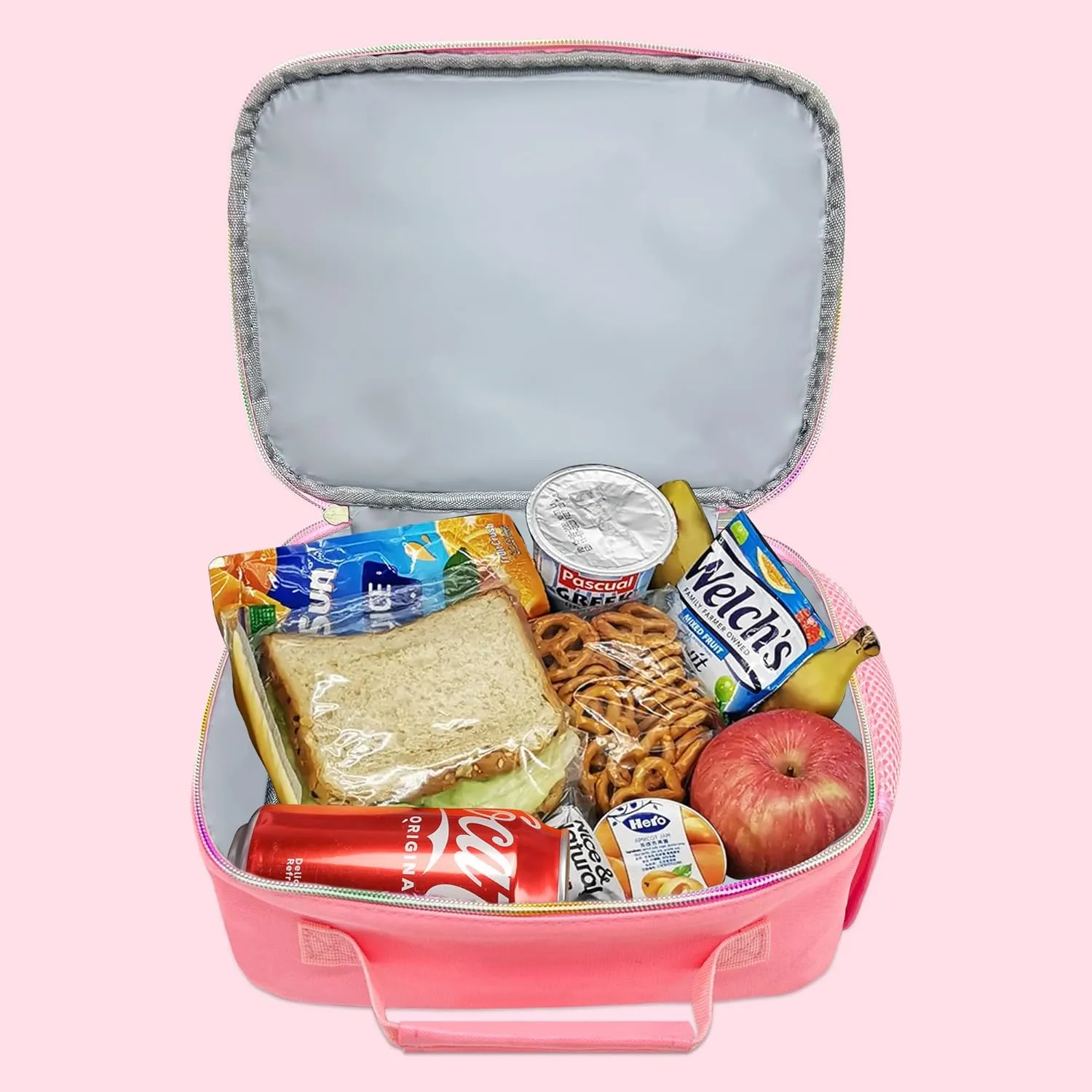 RLGPBON Kids Lunch Bag,Insulated Lunch Box for Girls Boys,Lunch Bag Toddler Teen,School Daycare Cute Travel bags