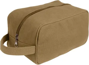 Rothco Canvas Travel Kit Bag Toiletry Bag Military Dopp Kit