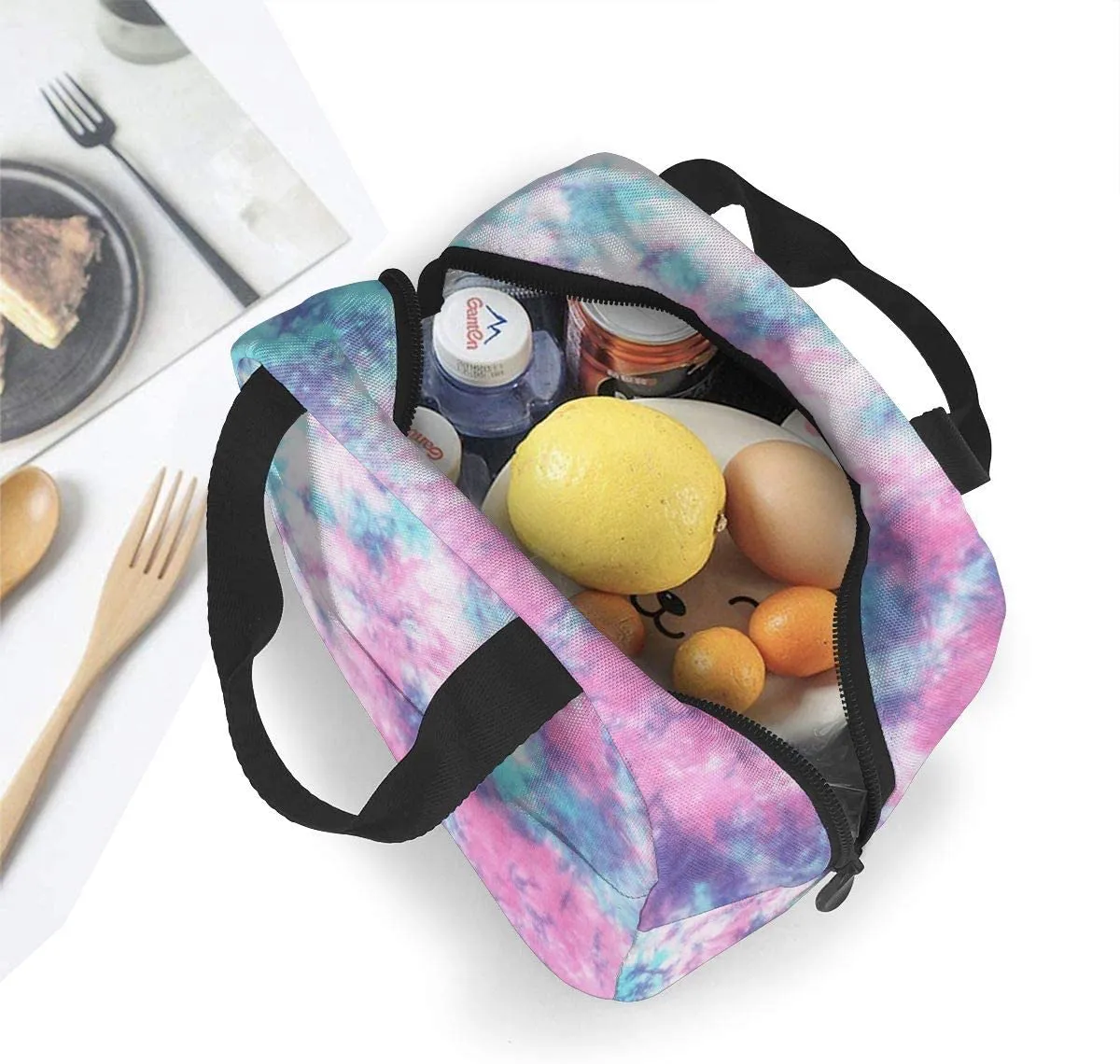 Rynx | Prelerdiy Galaxies Lunch Box - Insulated Lunch Bags For Women/Men Reusable Lunch Tote Bags, Perfect For Office/Camping/Hiking/Picnic/Beach/Travel