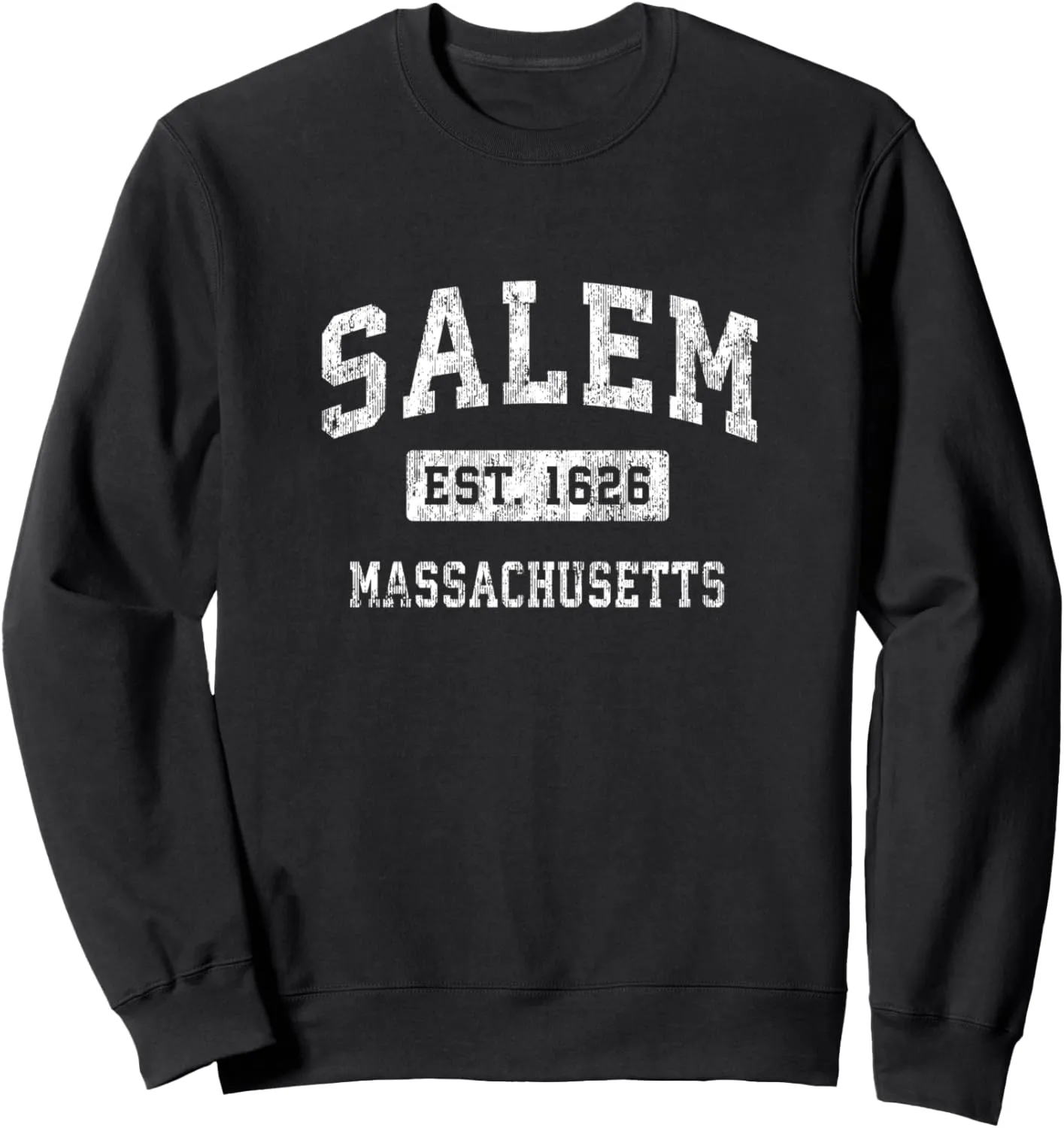 Salem Massachusetts MA Vintage Established Sports Design Sweatshirt