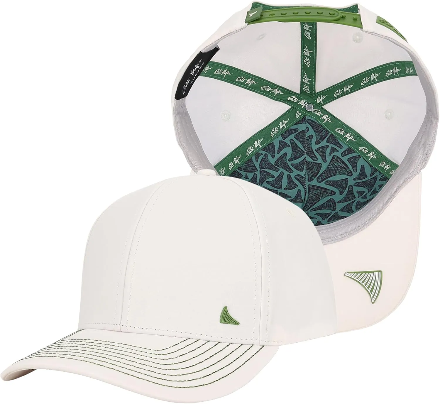Salt Mafia Hats for Men - Waterproof Hats, 6 Panel Hat Curve Brim Snap Back Hat