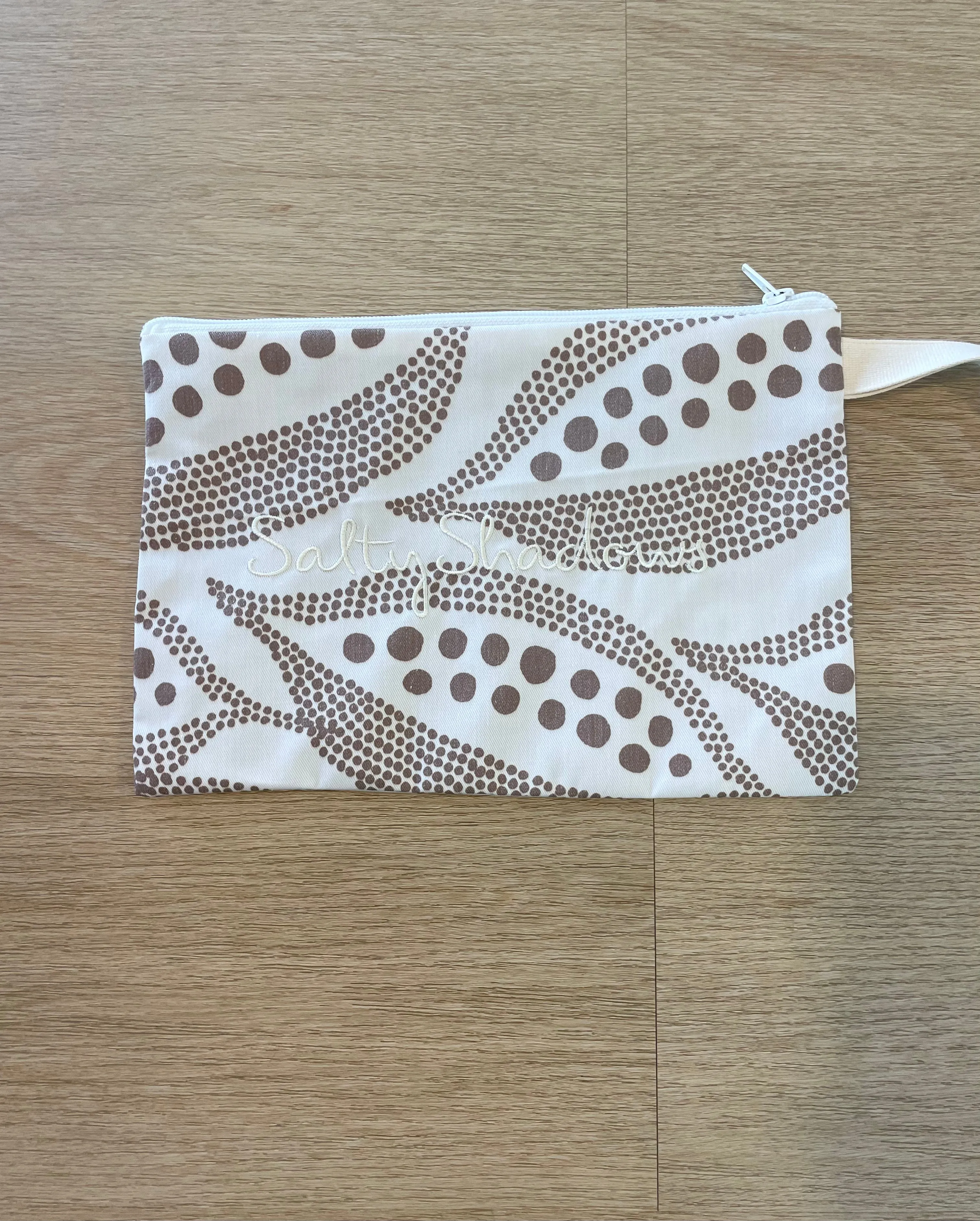 SALTY SHADOWS Beach Clutch bag