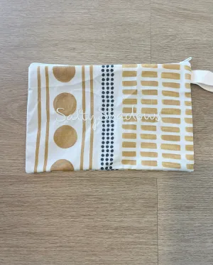 SALTY SHADOWS Beach Clutch bag
