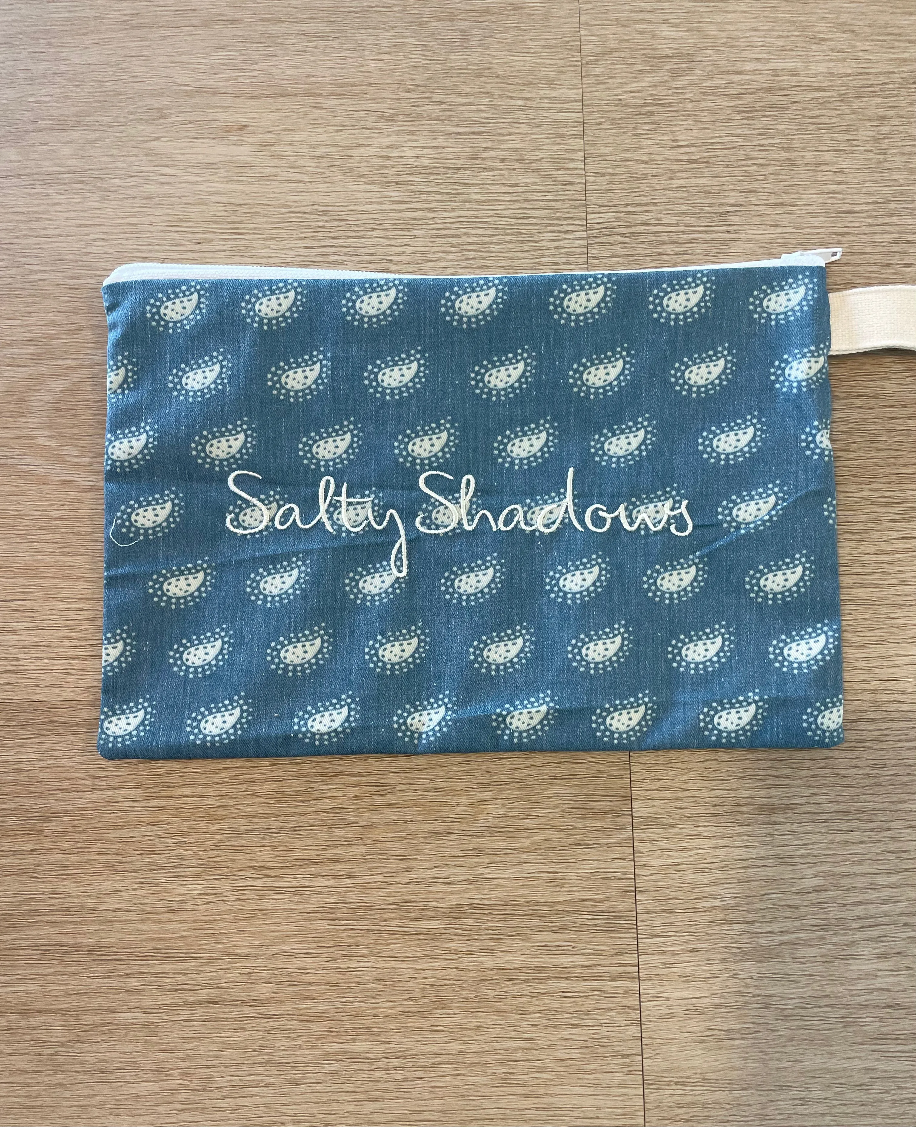 SALTY SHADOWS Beach Clutch bag