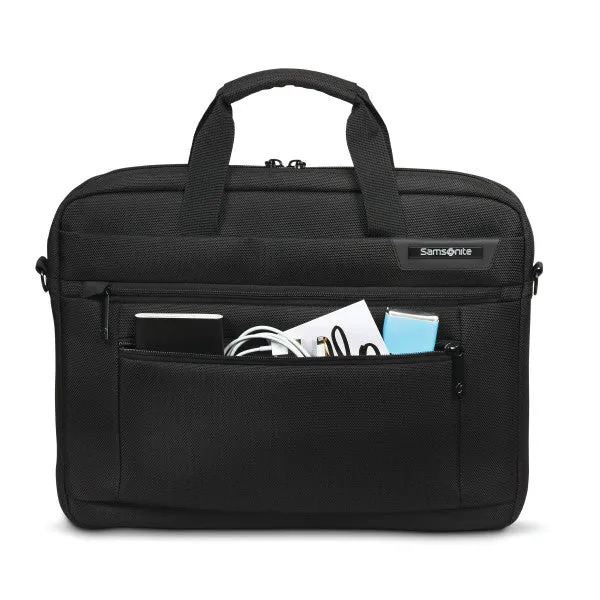 Samsonite CLASSIC 2 15.6” Shuttle RFID Zippered Briefcase