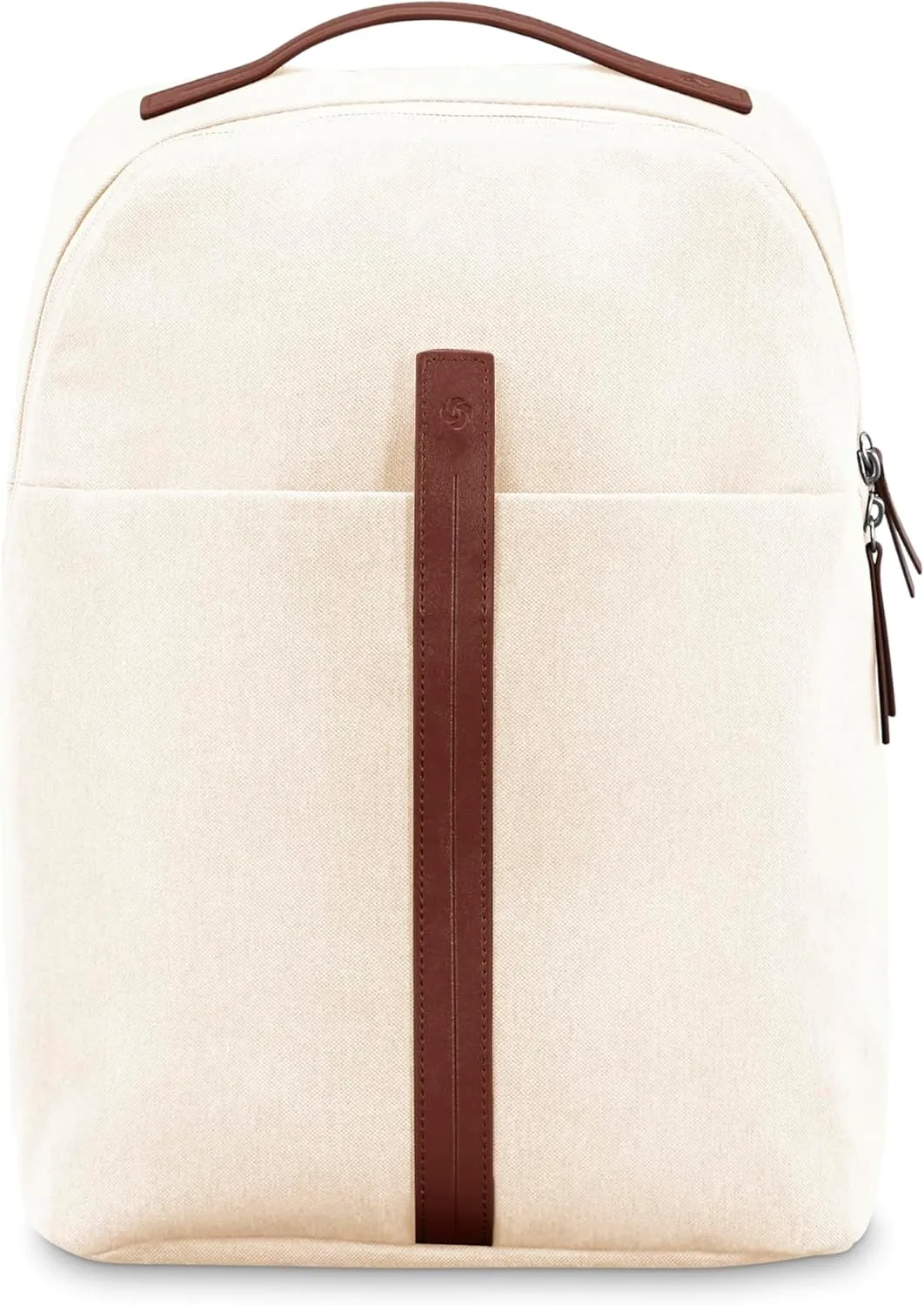 Samsonite Virtuosa Carry-On Travel Backpack with Padded Laptop Sleeve, Off White