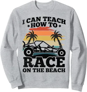 Sand Rail Beach Racing Car Design for a Sand Rail Lover Sweatshirt