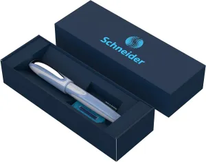 Schneider Ray Rollerball Pen Gift Set in Cardboard Case (Including Standard Ink Cartridges, Suitable for Right and Left-Handed Users) Fresh