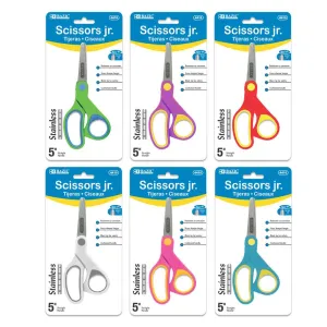 School Scissors 5" Blunt Tip Soft Grip