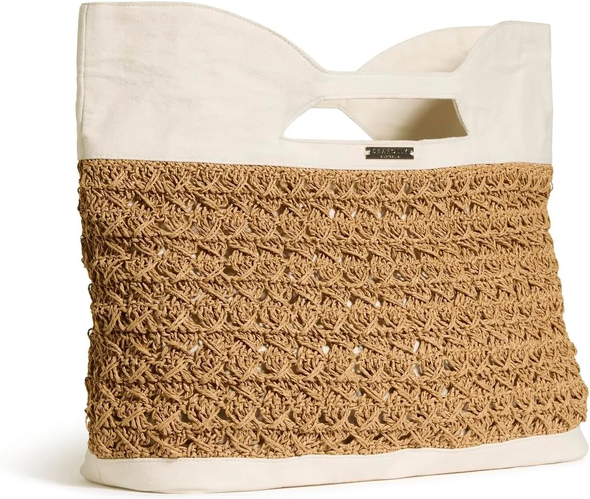 Seafolly Marloe Carry Bag, Sand