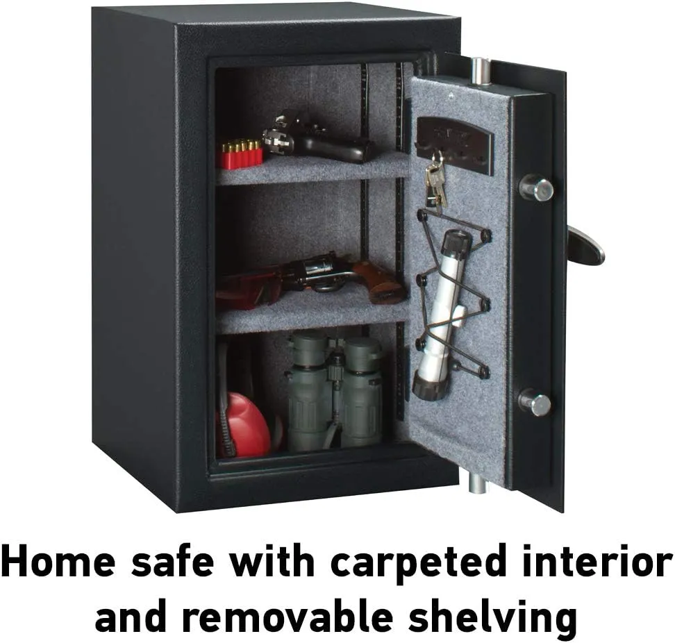 SentrySafe XX-Large Black Floor Safe with Digital Coded Keypad, Gun Safe for Handgun or Other Valuables, 2.2 Cubic Feet, T6-331