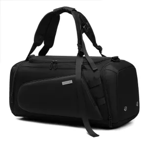 Separate Wet / Dry Large Gym Bag - Black