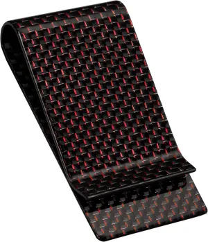 SERMAN BRANDS Carbon Fiber Money Clip for Men – Slim RFID Money Clip Wallet, Minimalist Front Pocket EDC Wallet Cash Holder & Credit Card Holder -100% Real Carbon Fiber Wallet