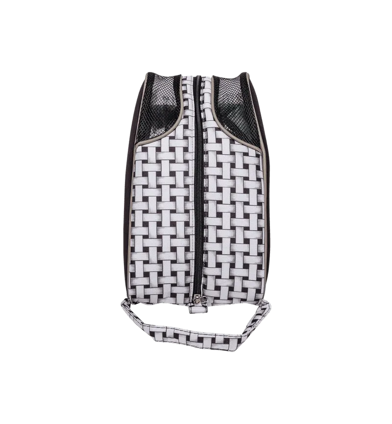Shadow Weave Shoe Bags