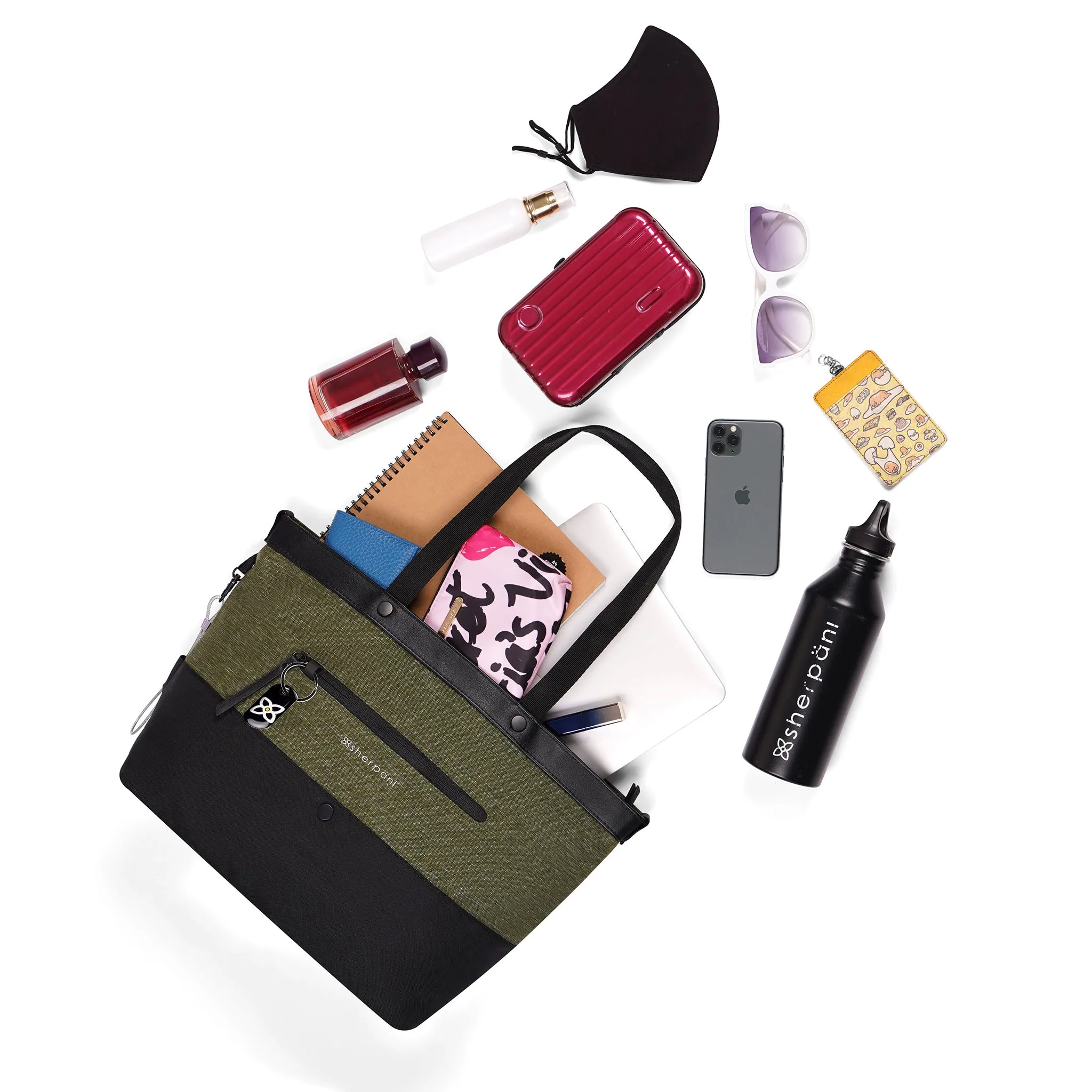Sherpani Cali AT Travel Tote Bag loden