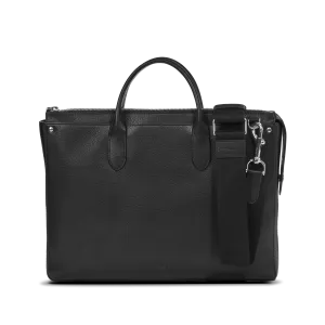 Slim Traveler Briefcase - Black