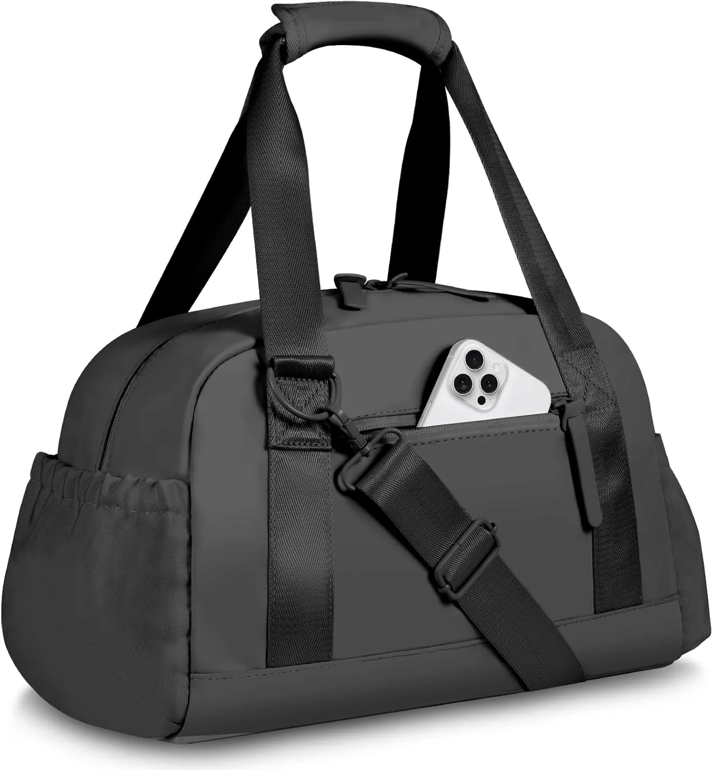 Small Gym Bag 14 inch for Women & Men Mini Gym Duffel Bag with Wet Compartment Waterproof Travel Duffle Bag for Sports Workout Dance