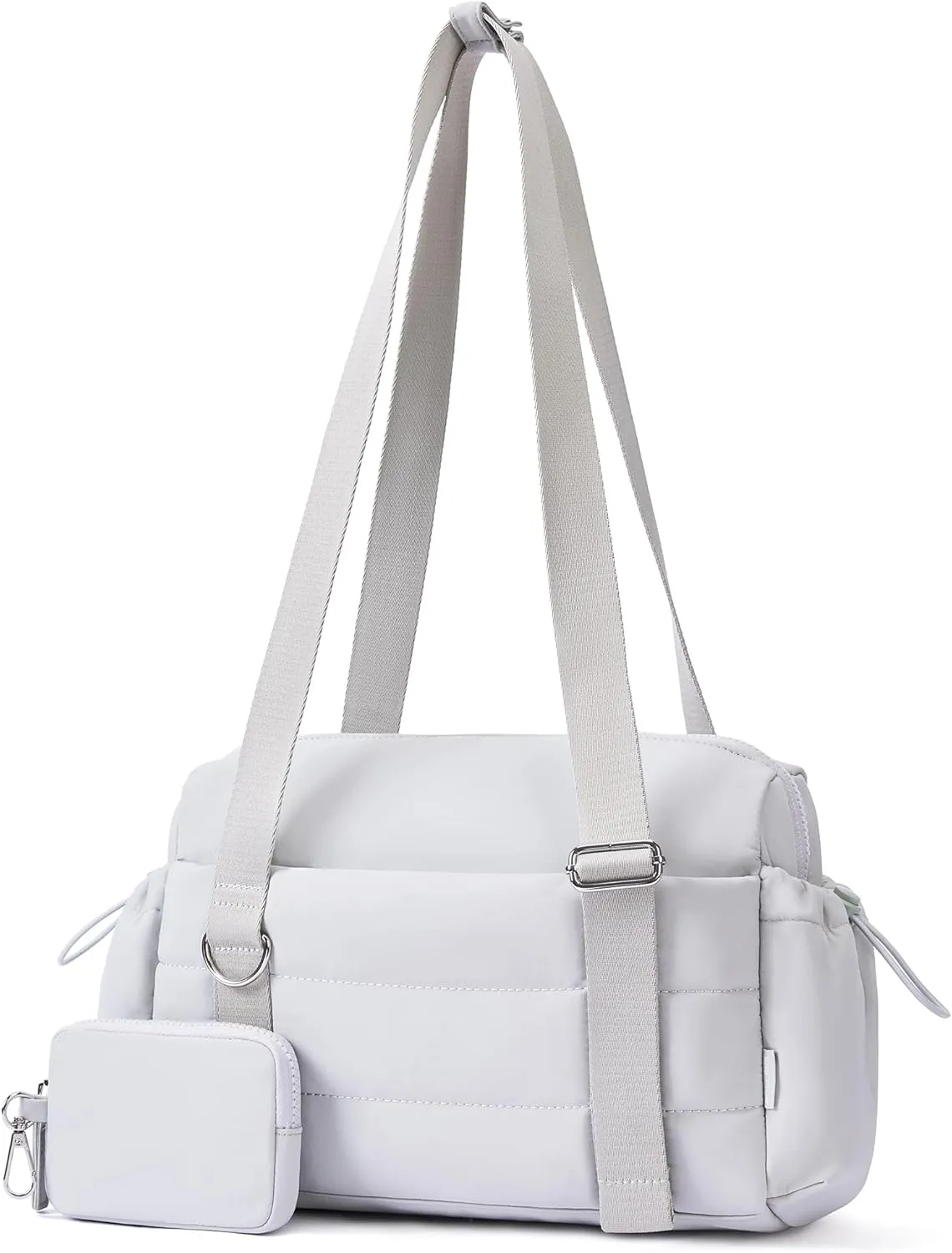 Small Gym Bag for Women 2 Set Mini Gym Duffle Bag with Wet Compartment and Coin Wallet, Gym Tote Bag for Workout/Sport/Travel