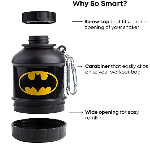 Smartshake Whey2Go Batman Protein Container 50g